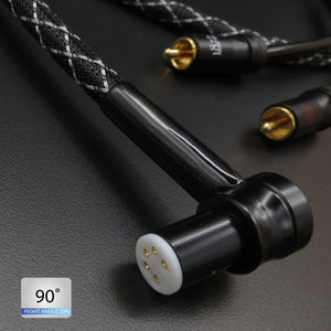 The Spirit MKII - OFHC Silver Tonearm Cable